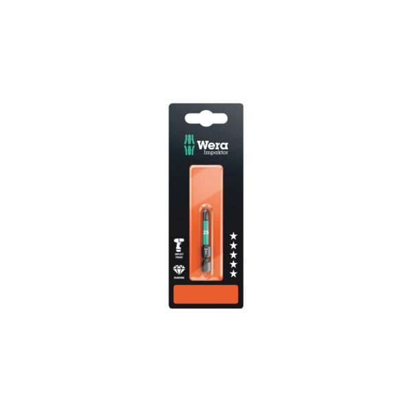 05073965001 Wera 867/4 IMP DC SB 1/4'' Hex Impaktor Torx Power Drive Bit