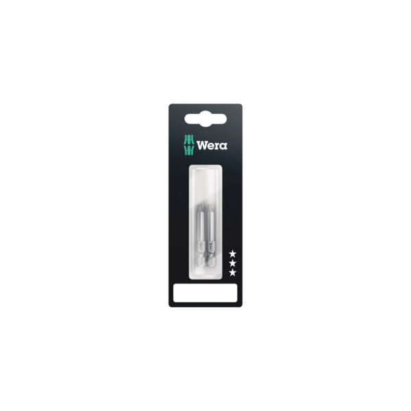 05073722001 Wera 867/4 Z SB 1/4'' Hex Torx Power Drive Bit (2-Pack)