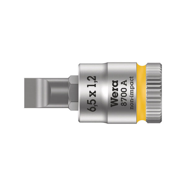 05003322001 Wera 8700 A FL Slotted 1/4'' Zyklop Bit Socket