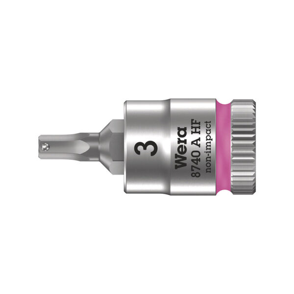 05003332001 Wera 8740 A HF 1/4'' Zyklop Bit Socket w/ Holding Function