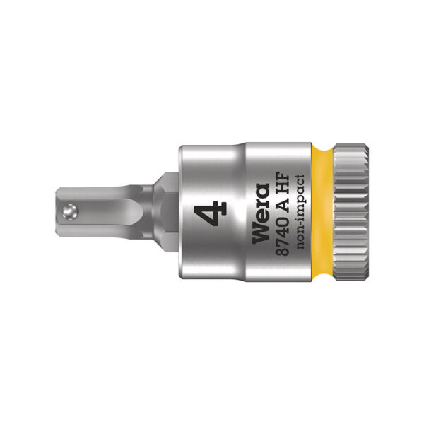 05003333001 Wera 8740 A HF 1/4'' Zyklop Bit Socket w/ Holding Function