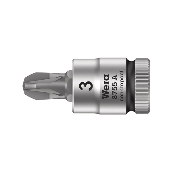 05003355001 Wera 8755 A Pozidriv 1/4'' Zyklop Bit Socket