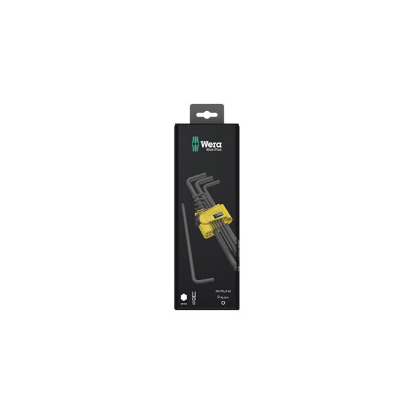 05133180001 Wera 9 Pc. 950/9 Hex-Plus Imperial 1 SB BlackLaser L-Key Set