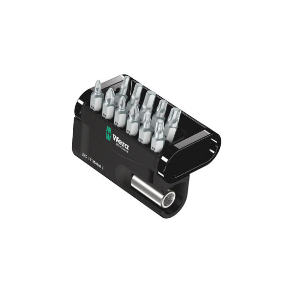 05057424001 Wera 12PC Metal 1 Bit-Check