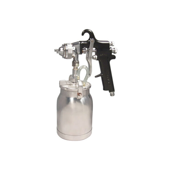 Astro Pneumatic AS7SP Spray Gun with Cup - Black Handle - 1.8mm Nozzle