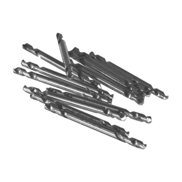 Astro Pneumatic 9012 1/8'' Stubby Double Ended Drill Bits, 12 Pack