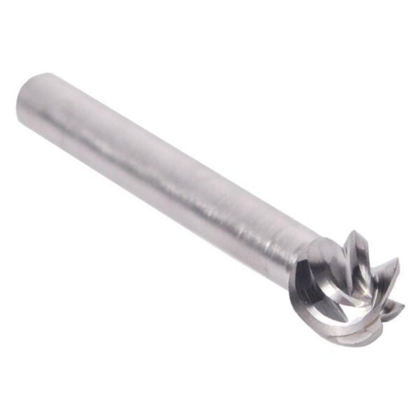Omega Technologies SD5NF Ball End Aluminum & Non-Ferrous Double Cut Solid Carbide Bur, 1/2'' x 1/2''