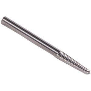 Cone (Radius End 14 Degree Taper) Miniature Solid Carbide Burs
