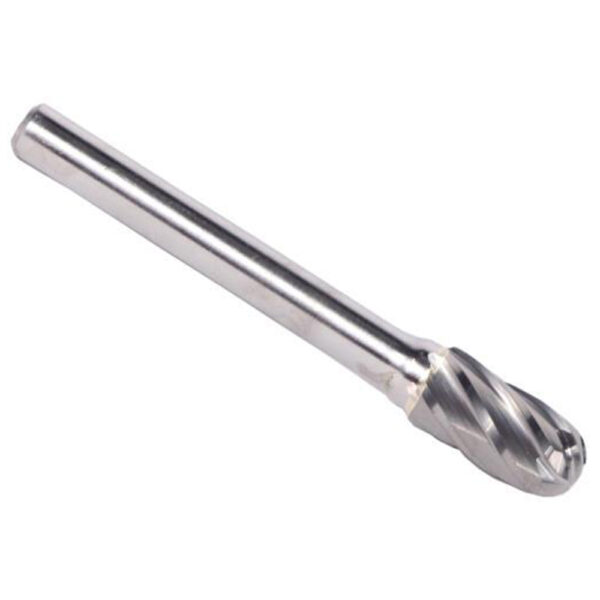 Omega Technologies SC7NF Cylindrical (Radius End) Aluminum & Non-Ferrous Double Cut Solid Carbide Bur, 3/4'' x 1''
