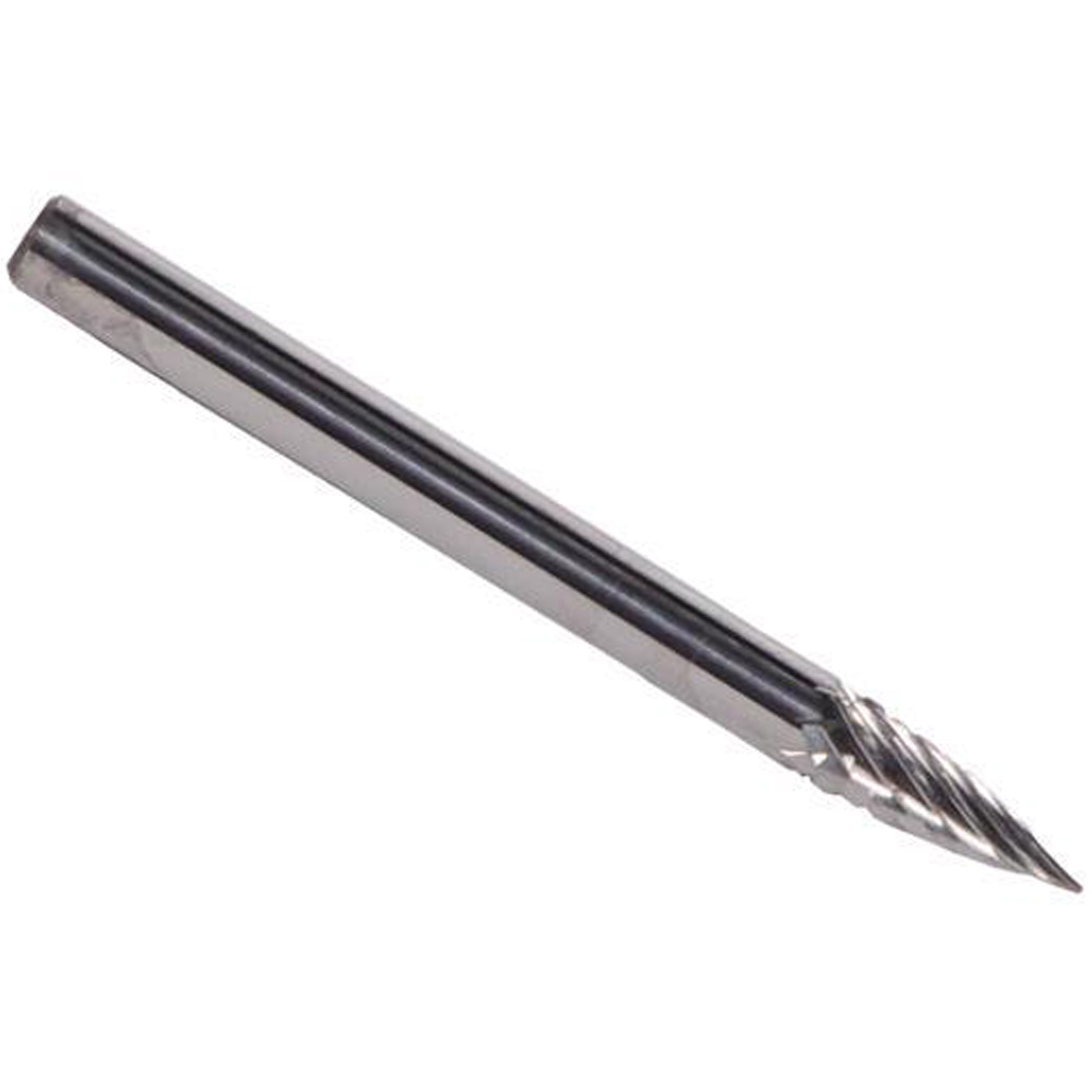 Tree (Pointed End) Miniature Solid Carbide Burs