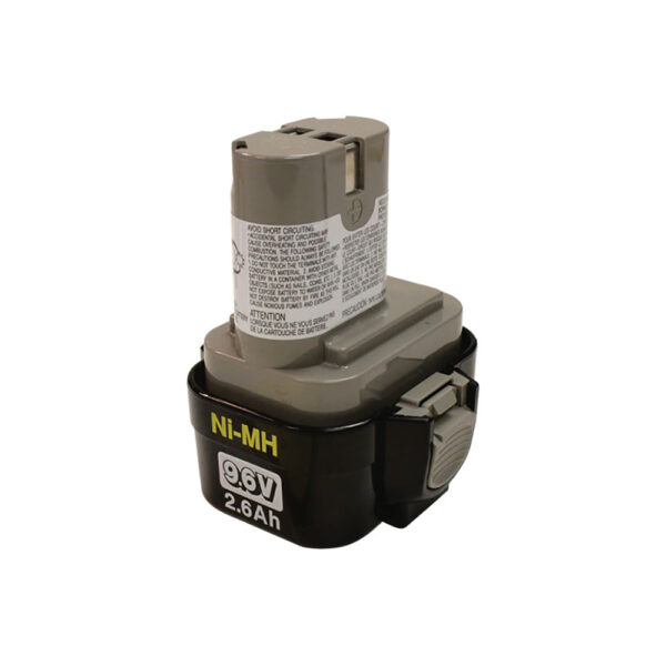Makita 193156-7 9.6V Ni-MH 2.6Ah Battery 9134, Pod Style