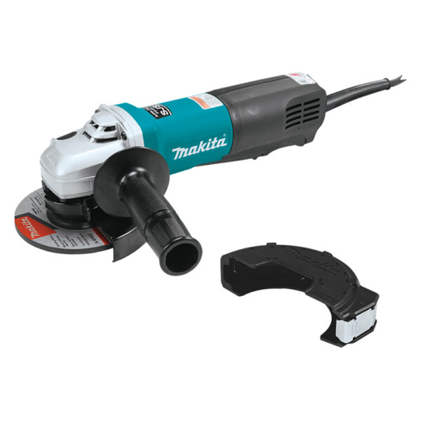 Makita 9565PCV Corded 5'' SJS High-Power Paddle Switch Angle Grinder