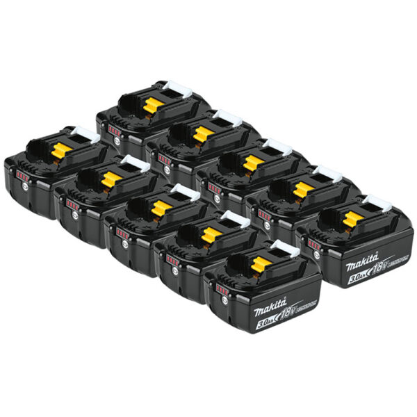Makita BL1830B-10 18V LXT Lithium-Ion 3.0Ah Battery, 10/PK