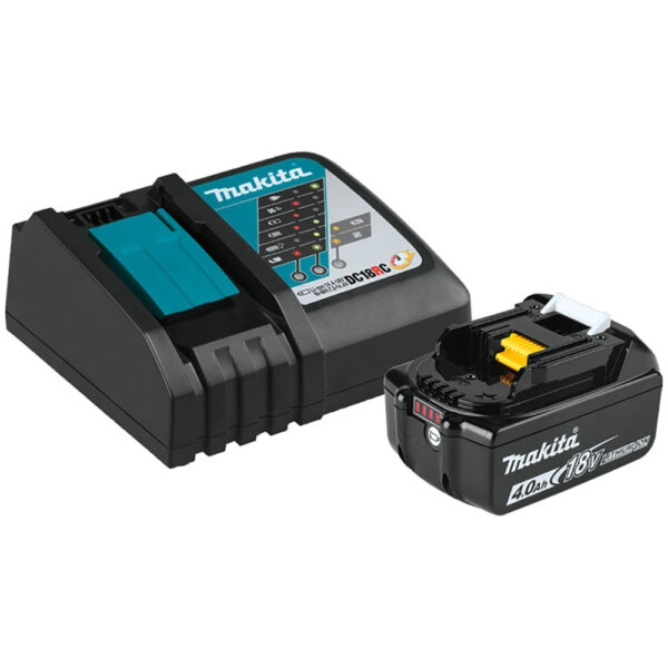 Makita BL1840BDC1 18V LXT Lithium-Ion Battery And Charger Starter Pack (4.0Ah)