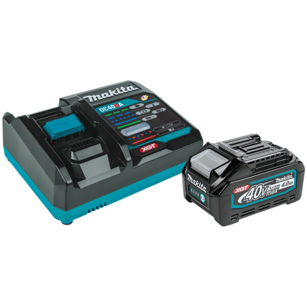 Makita BL4040DC1 max XGT Battery And Charger Starter Pack (4.0Ah)