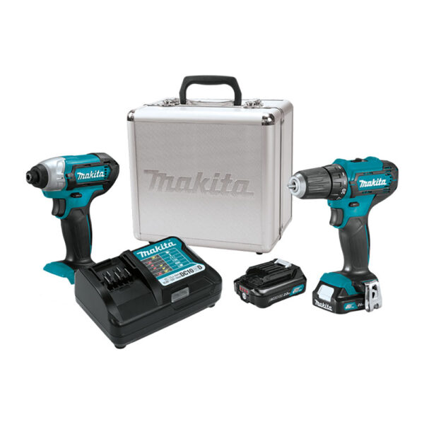 Makita CT232RX 12V max CXT Lithium-Ion Cordless 2PC Combo Kit (2.0Ah)