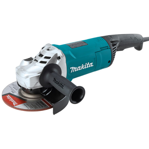 Makita GA7082 Corded 7'' Angle Grinder, with Lock-On Switch