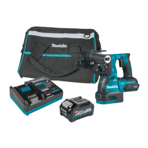 Makita GRH01M1 40V max XGT Brushless Cordless 1-1/8'' SDS-PLUS AVT Rotary Hammer Kit, AFT, AWS Capable (4.0Ah)