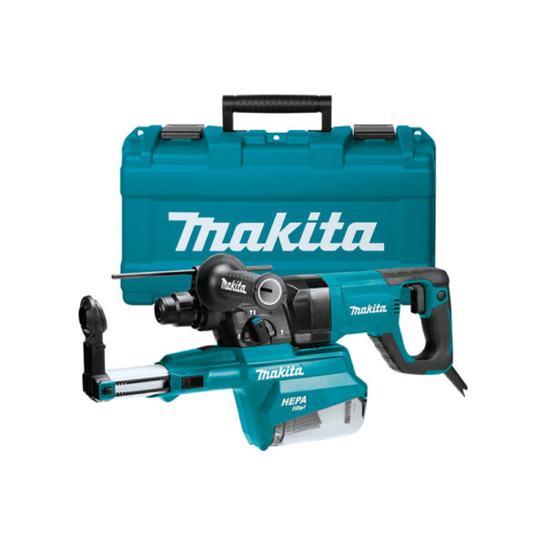 Makita HR2661 Corded 1'' SDS-PLUS AVT Rotary Hammer, w/ HEPA Dust Extractor (D-handle)