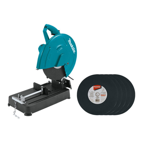 Makita LW1401X  Corded 14'' Cut-Off Saw with 5 ea. Cut-Off Wheels