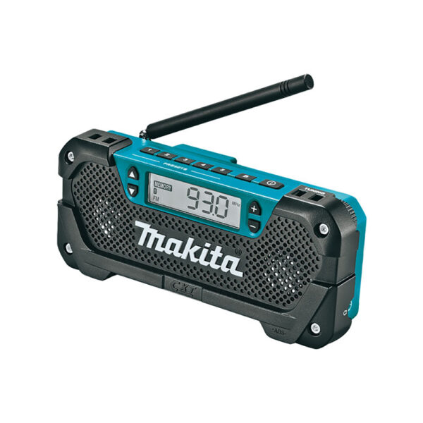 Makita RM02 12V max CXT Lithium-Ion Cordless Compact Job Site Radio, Tool Only