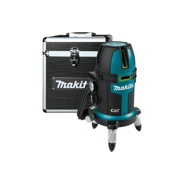 Makita SK209GDZ 12V max CXT Lithium-Ion Cordless Self-Leveling Multi-Line/Plumb Point Green Beam Laser, Tool Only