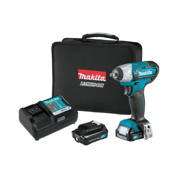 Makita WT02R1 12V max CXT Lithium-Ion Cordless 3/8'' Sq. Drive Impact Wrench Kit (2.0Ah)