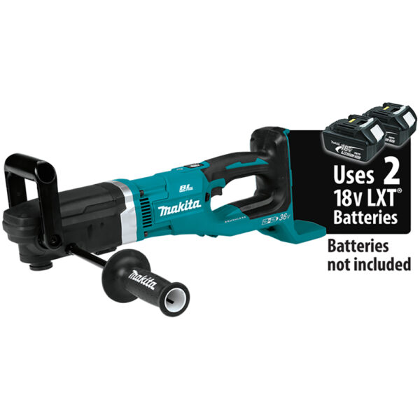Makita XAD04Z 36V (18V X2) LXT Brushless Cordless 7/16'' Hex Right Angle Drill, Tool Only