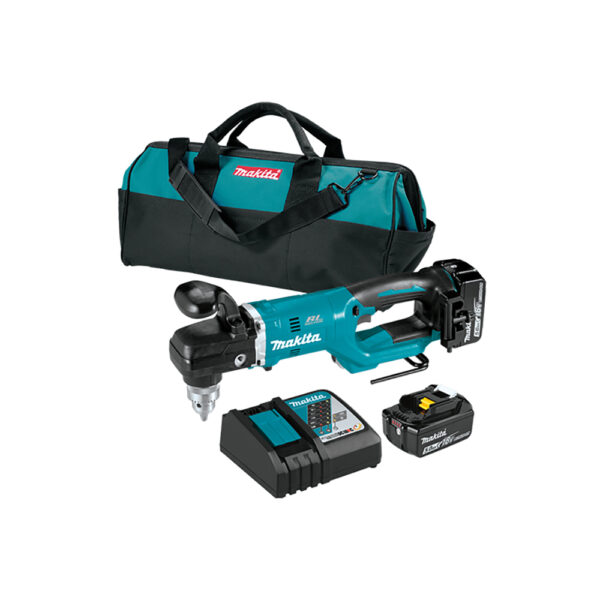 Makita XAD05T 18V LXT Lithium-Ion Brushless Cordless 1/2'' Right Angle Drill Kit (5.0Ah)