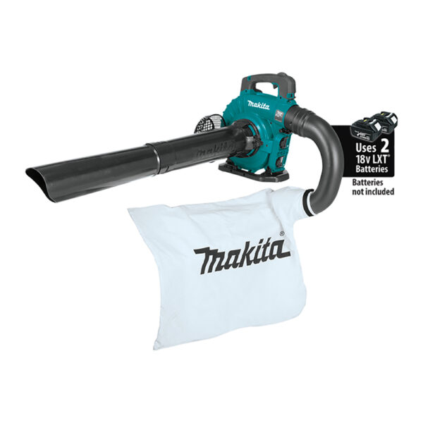Makita XBU04ZV 36V (18V X2) LXT Brushless Blower with Vacuum Attachment Kit, Tool Only