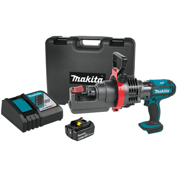 Makita XCS01T1 18V LXT Lithium-Ion Cordless Rebar Cutter Kit (5.0Ah)