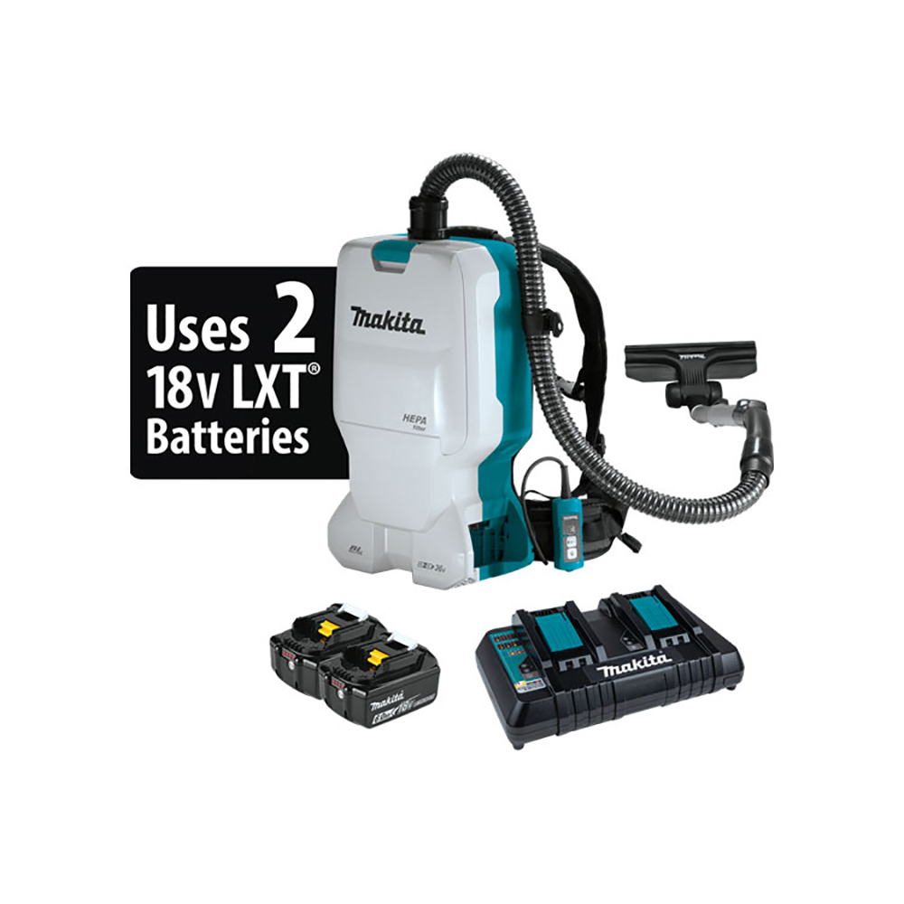 Makita Cordless LXT Backpack Vacuums