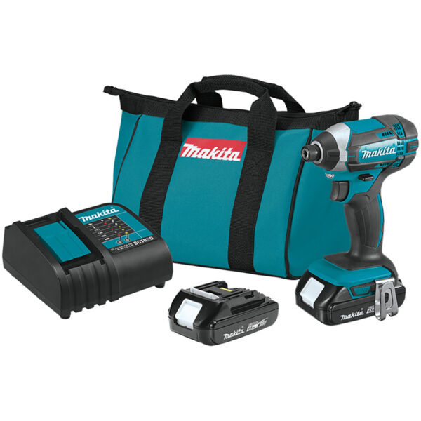 Makita XDT11SY 18V LXT Lithium-Ion Compact Cordless Impact Driver Kit (1.5Ah)