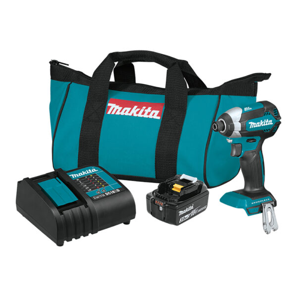 Makita XDT131 18V LXT Lithium-Ion Brushless Cordless Impact Driver Kit (3.0Ah)