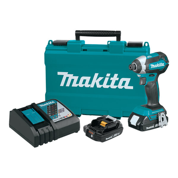 Makita XDT13R 18V LXT Lithium-Ion Compact Brushless Cordless Impact Driver Kit (2.0Ah)