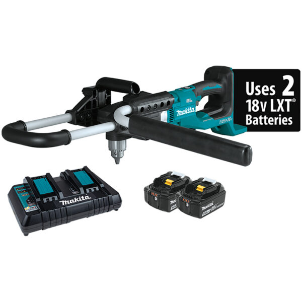 Makita XGD01PT 36V (18V X2) LXT Brushless Earth Auger Kit (5.0Ah)