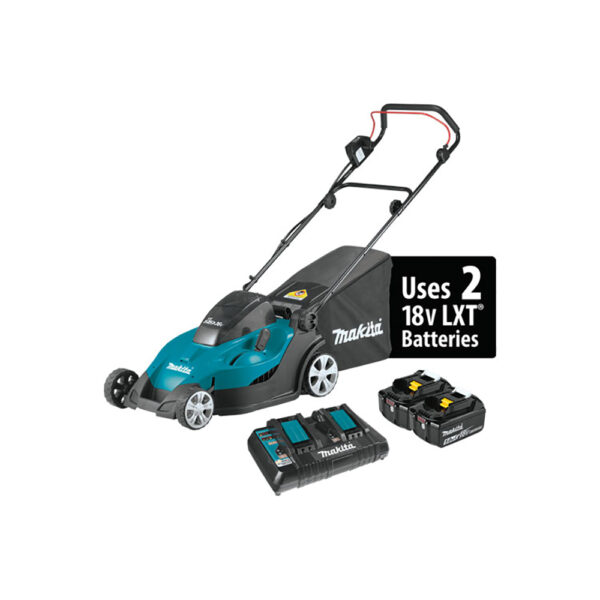 Makita XML02PT 36V (18V X2) LXT 17'' Lawn Mower Kit (5.0Ah)