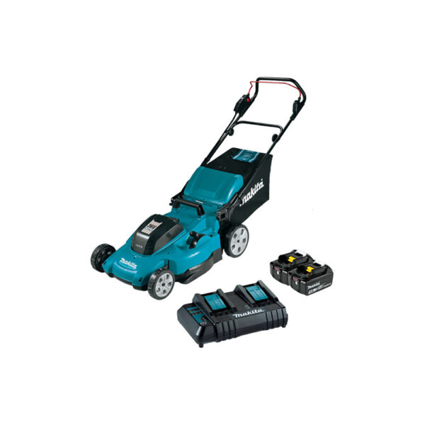 Makita XML10CT1 36V (18V X2) LXT 21'' Lawn Mower Kit with 4 Batteries (5.0Ah)