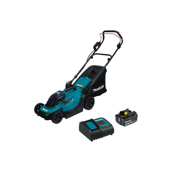 Makita XML12SM1 18V LXT Lithium-Ion Cordless 13'' Lawn Mower Kit (4.0Ah)