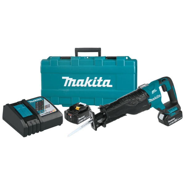 Makita XRJ05T 18V LXT Lithium-Ion Brushless Cordless Recipro Saw Kit (5.0Ah)