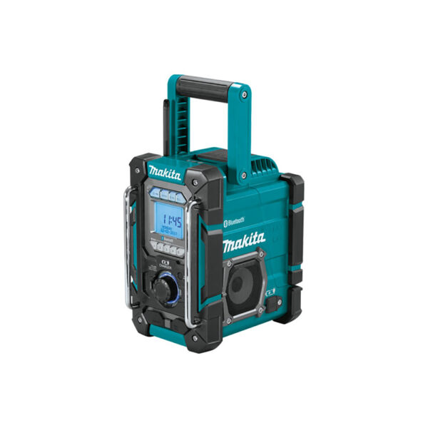 Makita XRM10 18V LXT/12V max CXT Lithium-Ion Cordless Bluetooth Job Site Charger/Radio, Tool Only