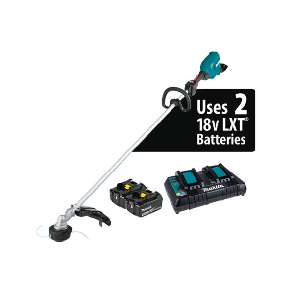 Makita XRU18PT 36V (18V X2) LXT Brushless String Trimmer Kit (5.0Ah)