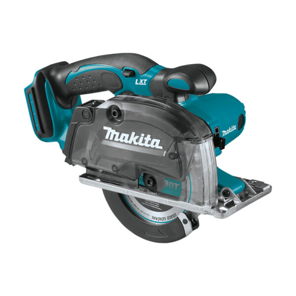 Makita XSC03Z 18V LXT Lithium-Ion Cordless 5-3/8'' Metal Cutting Saw, with Electric Brake and Chip Collector, Tool Only
