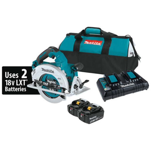 Makita XSH06PT 36V (18V X2) LXT Brushless 7-1/4'' Circular Saw Kit (5.0Ah)
