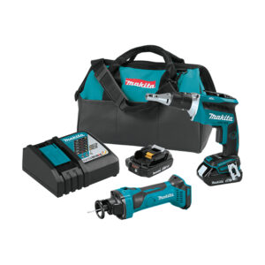 Makita XT255R 18V LXT Lithium-Ion Compact Cordless 2PC Combo Kit (2.0Ah)