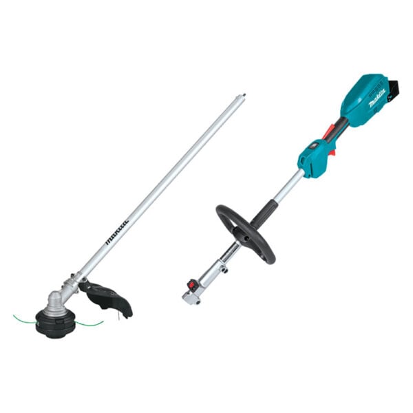 Makita XUX02ZX1 18V LXT Lithium-Ion Brushless Cordless Couple Shaft Power Head Kit w/ 13'' String Trimmer Attachment, Tool Only