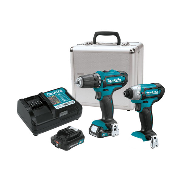 Makita CT226RX 12V max CXT Lithium-Ion Cordless 2PC Combo Kit (2.0Ah)