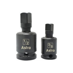 Astro Pneumatic 78342 3/8'' & 1/2'' Pinless Universal Joint Impact Adapters