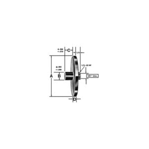 14-2633 Dotco Router Guide For Router Bits With 3/8'' Shanks