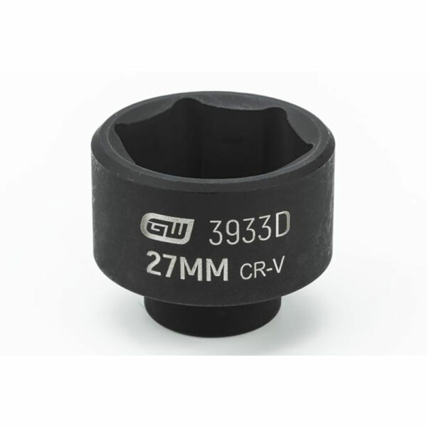 3933D GearWrench 3/8'' Drive Oil Filter Metric Socket 27mm